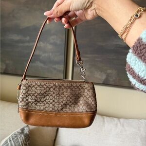 Vintage Coach Wristlet